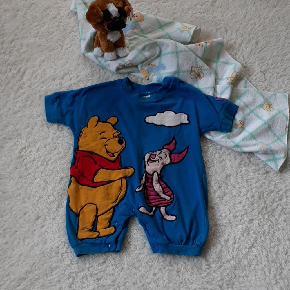 Disney Vintage Babies Winnie the Pooh Romper 18MO